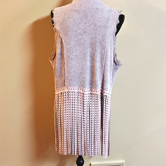 Fringe Sweater Cardigan - Picture 2 of 6